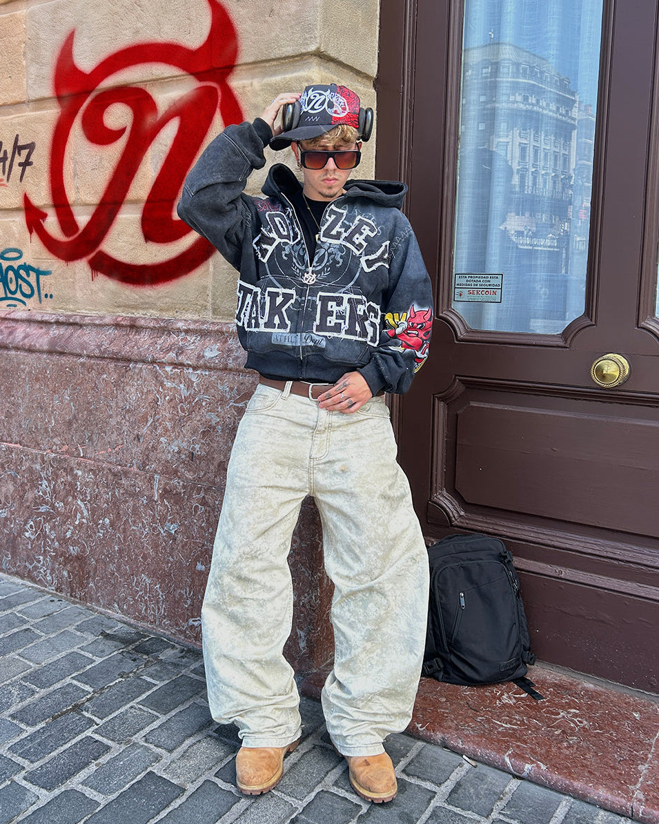 University Boxy Zip Up