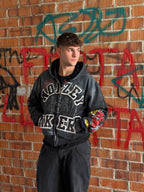 University Boxy Zip Up