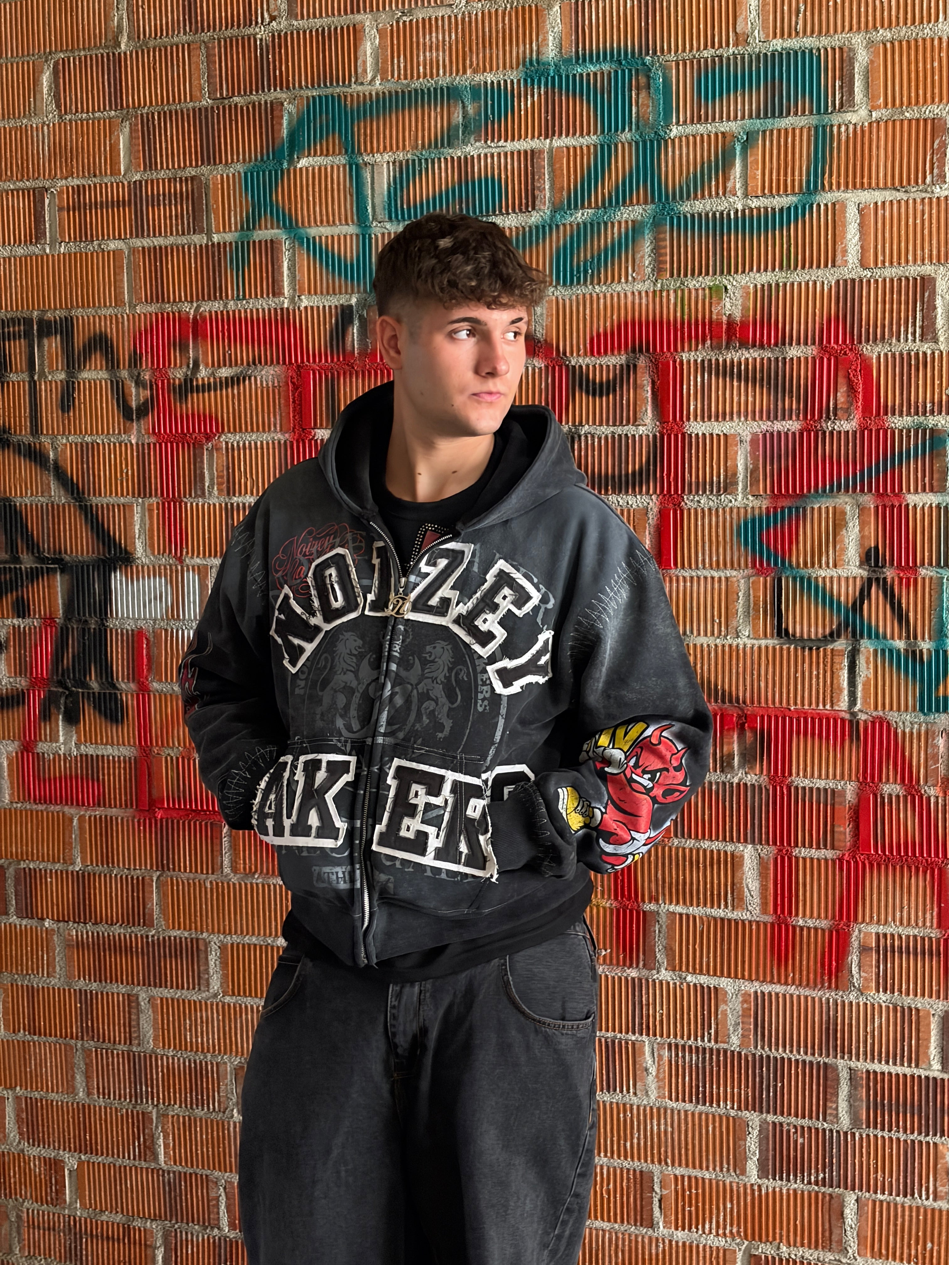 University Boxy Zip Up