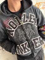 University Boxy Zip Up