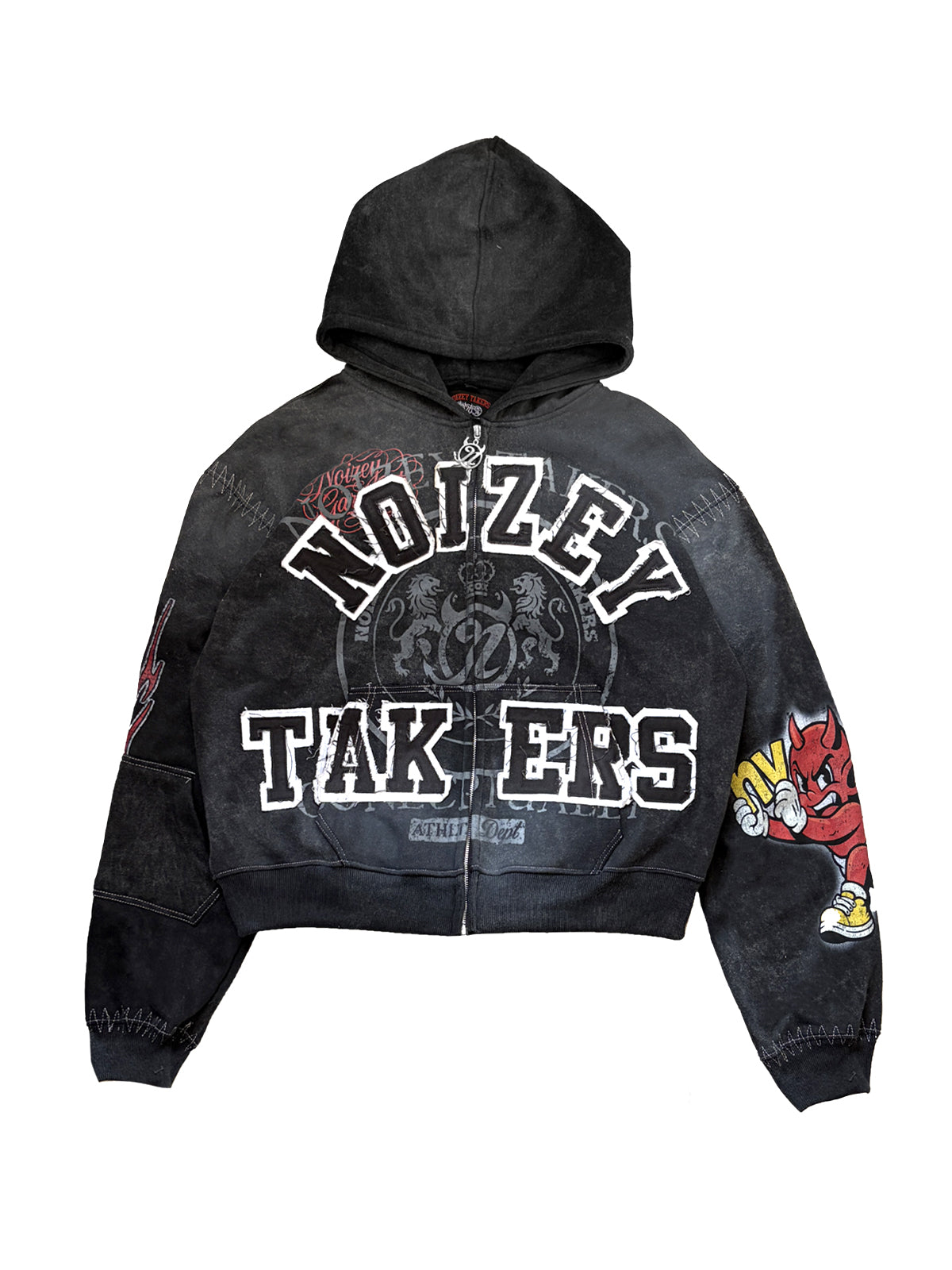 University Boxy Zip Up